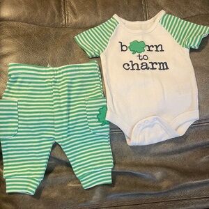 Baby St. Patrick Day Set